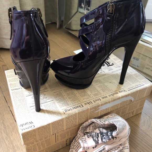 John Galliano leather high heel shoes! Size 37 - Picture 3 of 3
